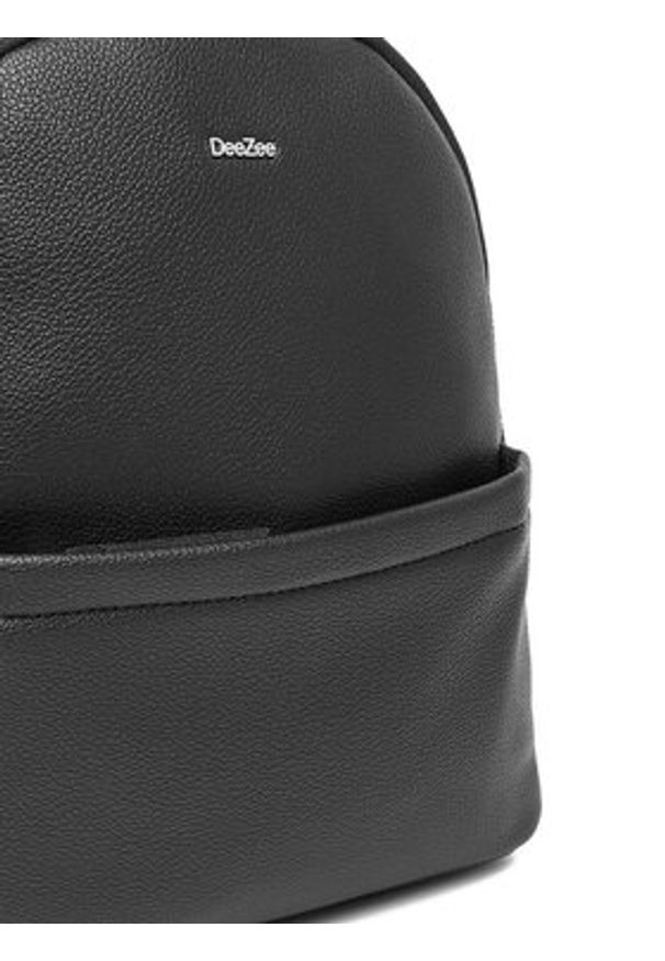 DeeZee Plecak C-MDP-S-002-04 Czarny. Kolor: czarny. Materiał: skóra
