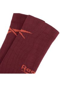 Reebok Skarpety długie R0385-SS24 (1-pack) Czerwony. Kolor: czerwony. Materiał: syntetyk