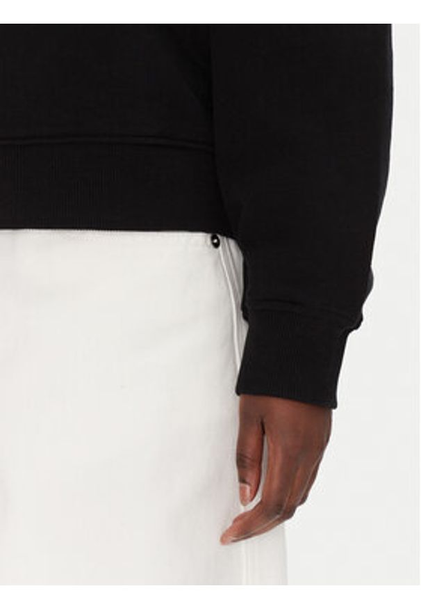 BOSS Bluza C_Esweaty 50547974 Czarny Relaxed Fit. Kolor: czarny. Materiał: bawełna