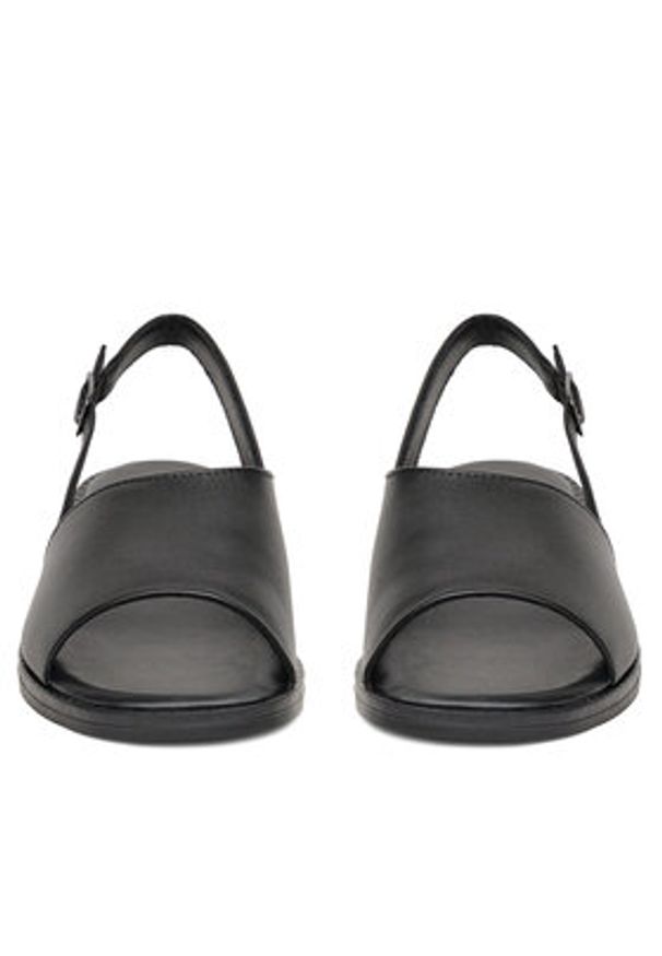 Lasocki Sandały EMIE RST-EMIE-09 Czarny. Kolor: czarny. Materiał: skóra