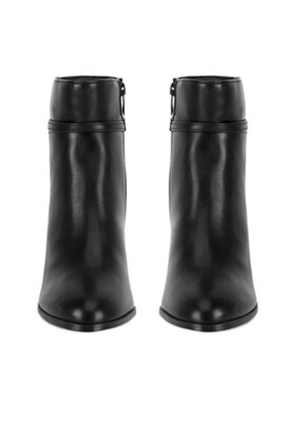 Clara Barson Botki WYL3920-1 Czarny. Kolor: czarny. Materiał: materiał