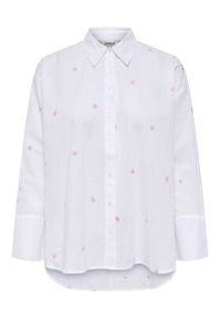 only - ONLY Koszula 15283743 Biały Box Fit. Kolor: biały. Materiał: bawełna #2