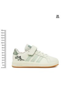 Adidas - adidas Sneakersy Dino Grand Court 2.0 JI3896 Biały. Kolor: biały. Materiał: materiał #6