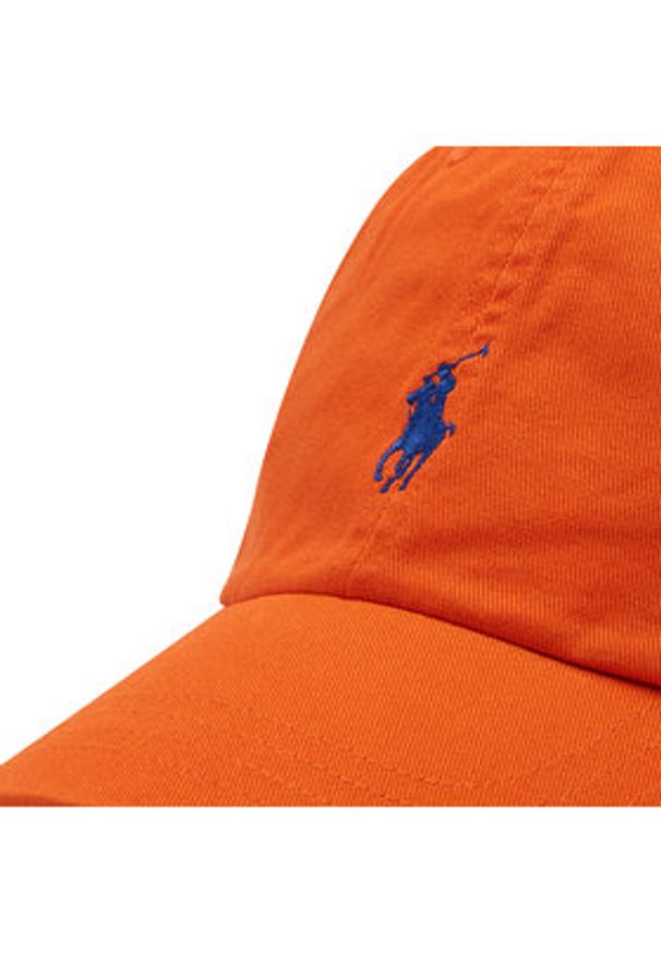 Polo Ralph Lauren Czapka z daszkiem Classic Sport Cap 710667709014 Pomarańczowy. Kolor: pomarańczowy. Materiał: materiał. Styl: sportowy