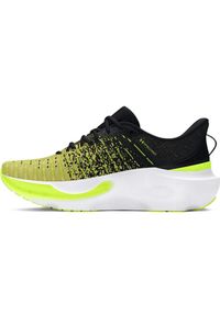 Buty do biegania męskie Under Armour Infinite Elite. Kolor: czarny, wielokolorowy, żółty. Sport: bieganie