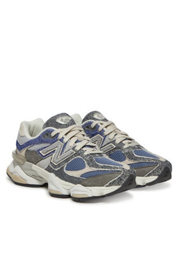 New Balance Sneakersy U9060NTA Niebieski. Kolor: niebieski. Materiał: skóra, zamsz