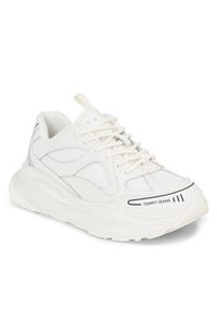 Tommy Jeans Sneakersy Tjw Fur Fashion Runner Lc Wl EN0EN02247 Biały. Kolor: biały #2