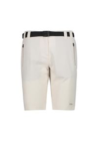 Bermudy damskie turystyczne CMP 3T59136. Kolor: beżowy. Sport: turystyka piesza #1