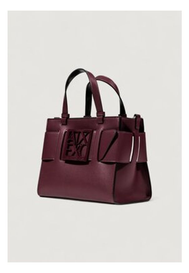Armani Exchange Torebka 942690 0A874 UA343 Bordowy. Kolor: czerwony. Materiał: skórzane