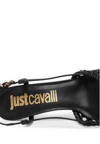 Just Cavalli Szpilki 80RA3S14 ZSE38 Czarny. Kolor: czarny. Materiał: skóra. Obcas: na szpilce #3