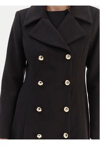 Rinascimento Płaszcz przejściowy CFC0126730003 Czarny Regular Fit. Kolor: czarny. Materiał: syntetyk #5