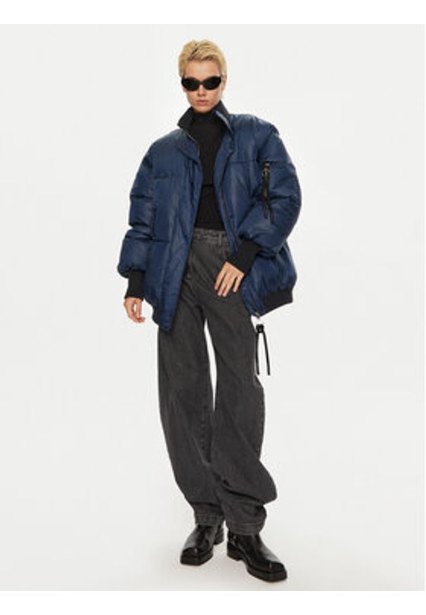 Day Birger et Mikkelsen - DAY BIRGER ÉT MIKKELSEN Kurtka bomber Raymond DAY65243402 Granatowy Oversize. Kolor: niebieski. Materiał: syntetyk
