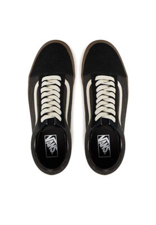 Vans Tenisówki Old Skool VN0A2Z42BMA1 Czarny. Kolor: czarny. Materiał: zamsz, skóra