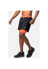 Spodnie techniczne męskie Odlo 2w1 Shorts Zeroweight 5 INCH. Kolor: szary
