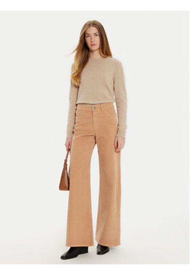 United Colors of Benetton - United Colors Of Benetton Jeansy 41ULDE029 Beżowy Wide Fit. Kolor: beżowy