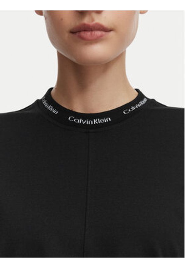 Calvin Klein Jeans Sukienka codzienna LV047G251G Czarny Boxy Fit. Okazja: na co dzień. Kolor: czarny. Materiał: syntetyk. Typ sukienki: proste. Styl: casual
