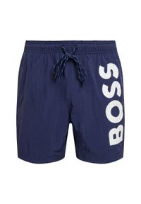 HUGO BOSS - Szorty kąpielowe męskie Hugo Boss Octopus. Kolor: niebieski