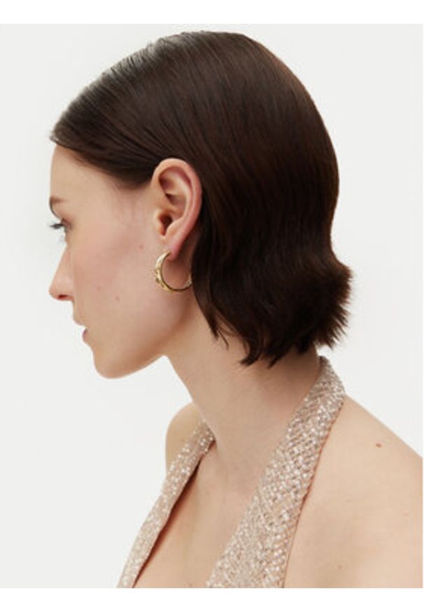 Guess Kolczyki JUBE0 5236JW Złoty. Materiał: metalowe. Kolor: złoty