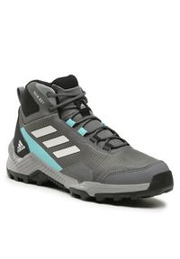 Adidas - adidas Trekkingi Terrex Eastrail 2.0 Mid RAIN.RDY Hiking Shoes GY4177 Szary. Kolor: szary. Materiał: materiał