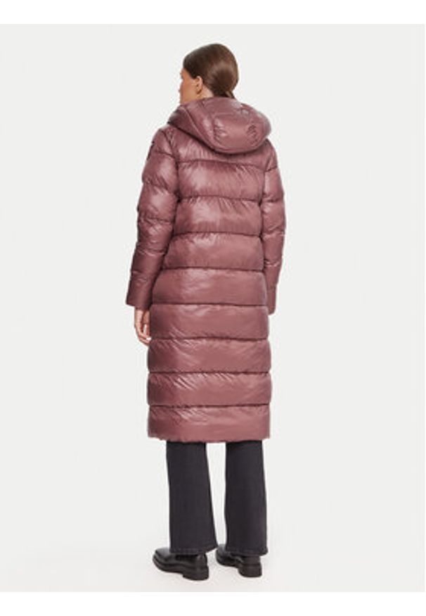 Blauer Płaszcz zimowy 25WBLDK02073 Bordowy Regular Fit. Kolor: czerwony. Materiał: syntetyk. Sezon: zima