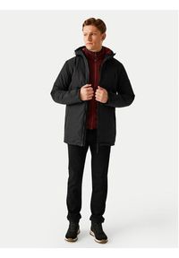 Regatta Kurtka przeciwdeszczowa Larrick RMP397 Czarny Regular Fit. Kolor: czarny. Materiał: syntetyk #5