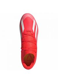 Adidas - Buty piłkarskie adidas X Crazyfast League M IE2377 czerwone. Zapięcie: sznurówki. Kolor: czerwony. Materiał: syntetyk, guma. Sport: piłka nożna #5
