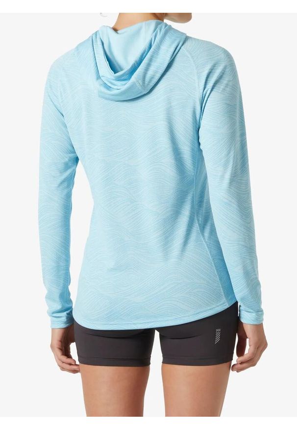 Bluza termoaktywna damska Helly Hansen LIFA Active Solen GR Hoodie. Kolor: niebieski