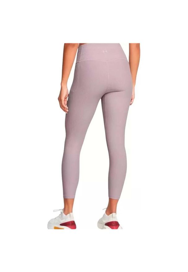 Legginsy treningowe damskie Under Armour Motion. Kolor: fioletowy. Sport: fitness