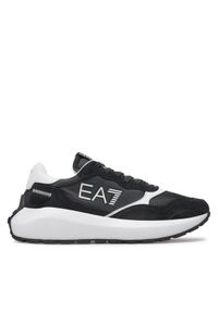 EA7 Emporio Armani Sneakersy X8X186 XK401 N642 Czarny. Kolor: czarny. Materiał: materiał #1