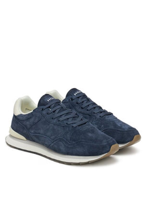 HOFF Sneakersy Riga 12502622 Niebieski. Kolor: niebieski. Materiał: skóra