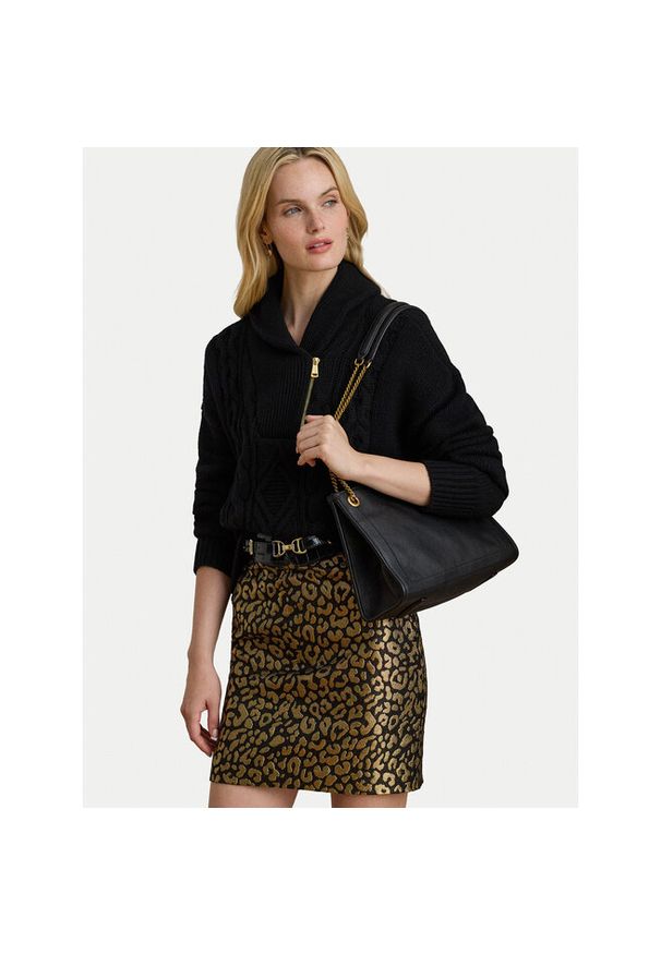 Lauren Ralph Lauren - Torebka LAUREN RALPH LAUREN. Kolor: czarny