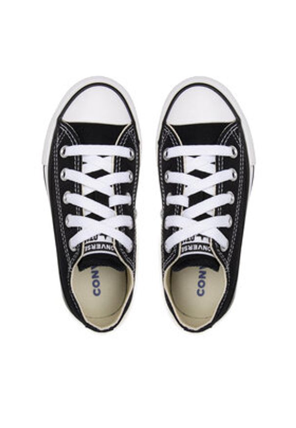 Converse Trampki Chuck Taylor All Star Ox 3J235 Czarny. Kolor: czarny. Materiał: materiał