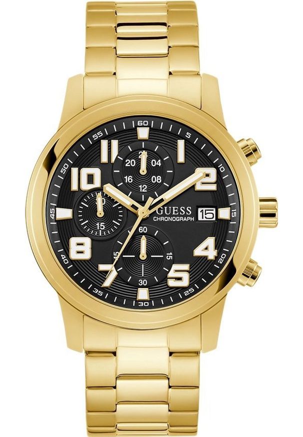 Zegarek męski Guess GW0917G2 złoty. Kolor: złoty