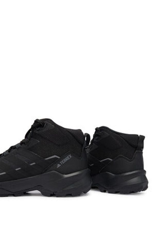 Adidas - adidas Trekkingi Terrex Skychaser AX5 Mid GORE-TEX JQ2207 Czarny. Kolor: czarny. Materiał: materiał. Technologia: Gore-Tex. Model: Adidas Terrex. Sport: turystyka piesza