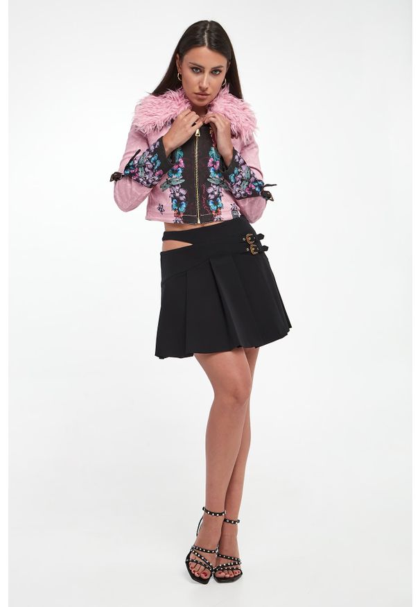 Versace Jeans Couture - Spódnica plisowana mini VERSACE JEANS COUTURE