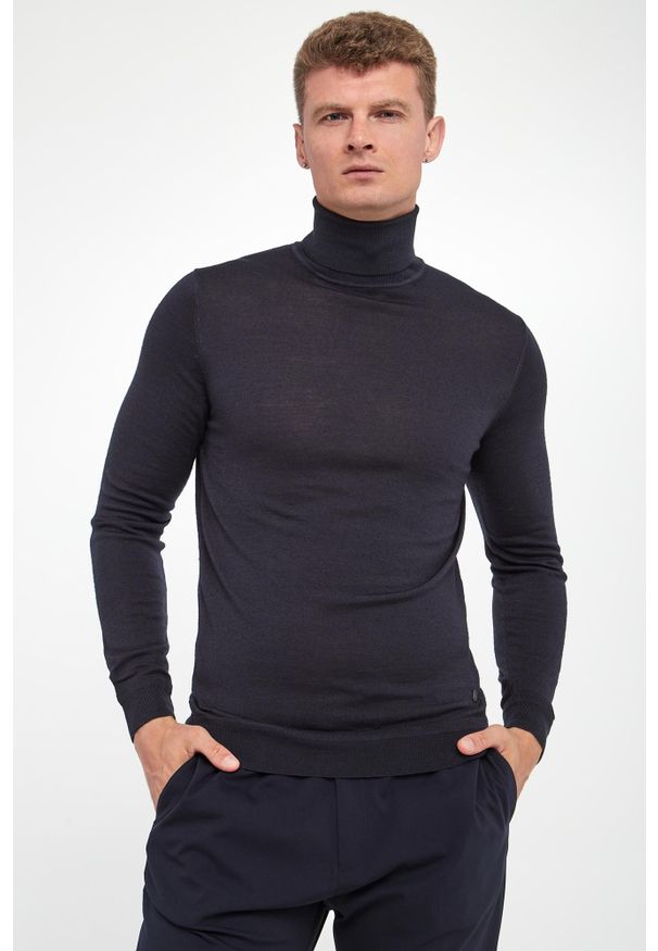 Liu Jo - Golf męski z wełny merino LIU JO. Typ kołnierza: golf. Materiał: wełna