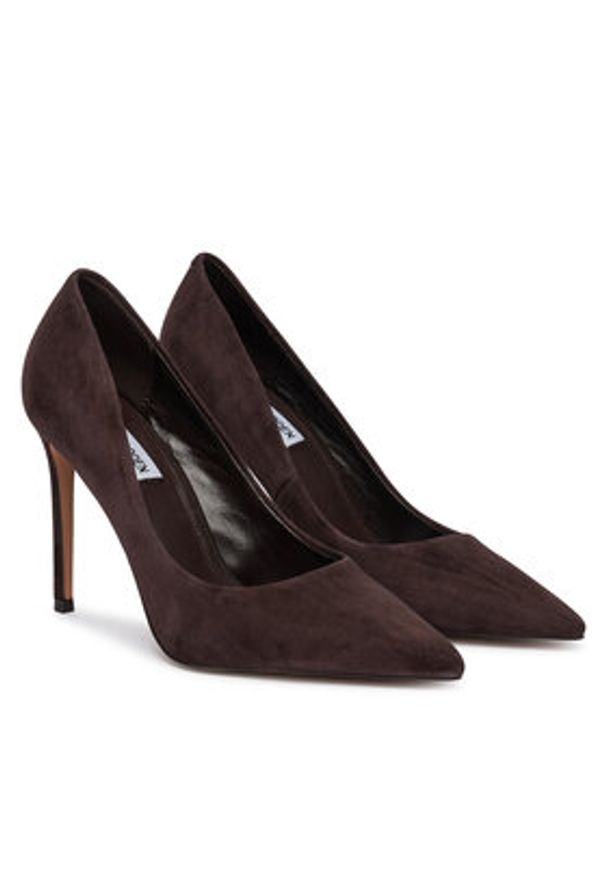 Steve Madden Szpilki Thrive Pump SM11003887 Brązowy. Kolor: brązowy. Materiał: zamsz, skóra. Obcas: na szpilce