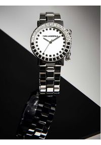 Karl Lagerfeld - KARL LAGERFELD Zegarek R0553100501 Srebrny. Kolor: srebrny #4
