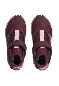 Adidas - Buty adidas Fortatrail El K Jr IG7267 czerwone. Zapięcie: sznurówki. Kolor: czerwony #7