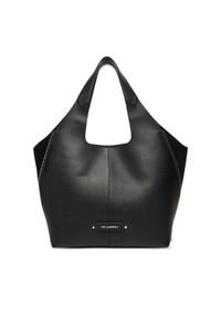 Karl Lagerfeld - KARL LAGERFELD Torebka A3W30080 Czarny. Kolor: czarny. Materiał: skórzane