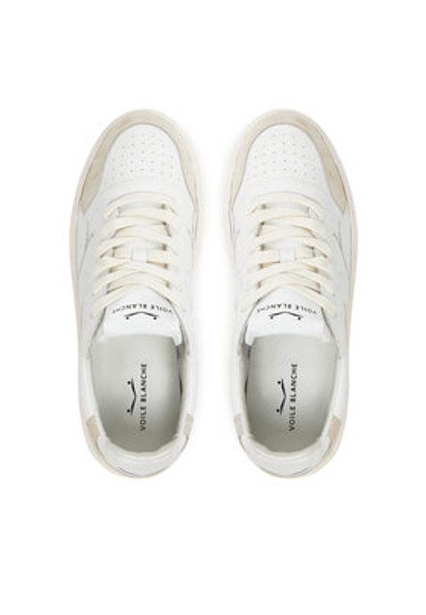 Voile Blanche Sneakersy Gemini M 0012019250.01.1B31 Biały. Kolor: biały. Materiał: skóra
