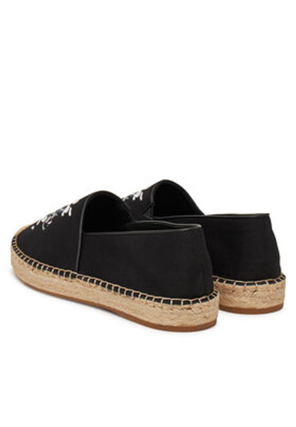Karl Lagerfeld - KARL LAGERFELD Espadryle KL81125 Czarny. Kolor: czarny. Materiał: materiał