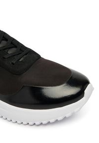 Calvin Klein Sneakersy Eva Runner Lace Up Mat Mix YW0YW02016 Czarny. Kolor: czarny. Materiał: materiał #6