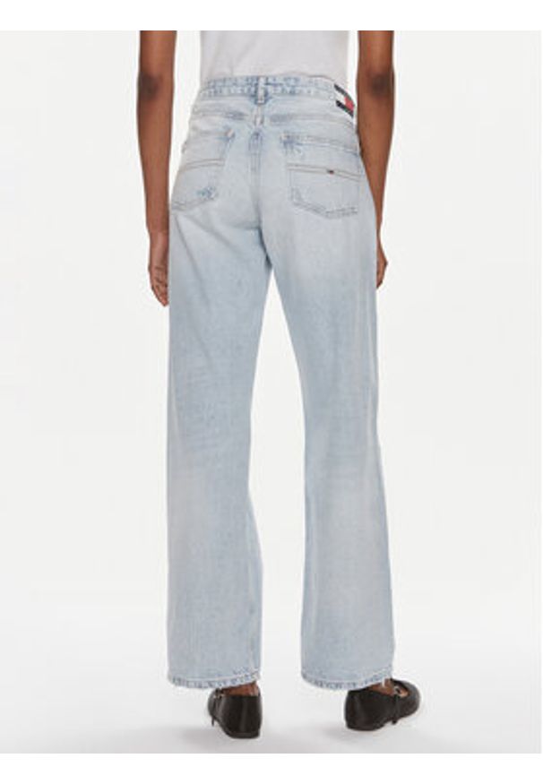 Tommy Jeans Jeansy Sophie DW0DW18111 Niebieski Straight Fit. Kolor: niebieski