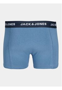 Jack & Jones - Jack&Jones Komplet 3 par bokserek Alaska 12251471 Niebieski. Kolor: niebieski. Materiał: bawełna #5