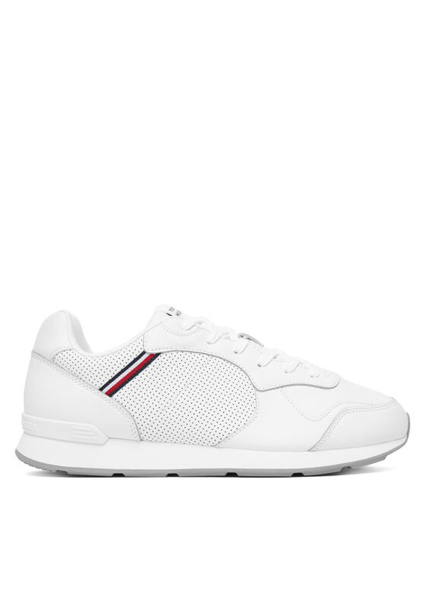TOMMY HILFIGER - Tommy Hilfiger Sneakersy Maxlite 1A FM0FM05740 Biały. Kolor: biały. Materiał: skóra
