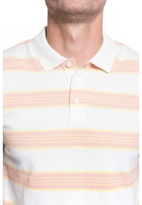 Wrangler - MĘSKA KOSZULKA POLO WRANGLER SS STRIPE POLO OFF WHITE W7F3K4737. Typ kołnierza: polo #3