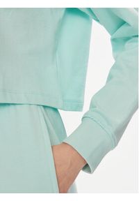 Brave Soul Bluza LSS-568TINAMINT Turkusowy Regular Fit. Kolor: turkusowy. Materiał: bawełna #6