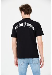 PALM ANGELS Czarny t-shirt White Shark. Kolor: czarny #3