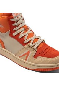 Lacoste Sneakersy L001 Mid 223 3 Sfa Pomarańczowy. Kolor: pomarańczowy. Materiał: skóra #7